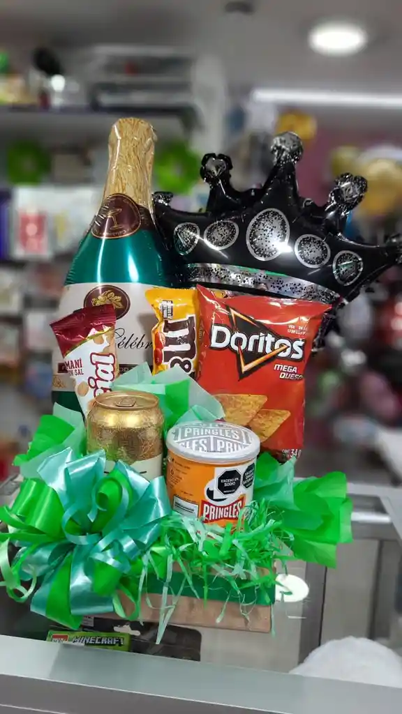 Detalle Regalo Ancheta Para Caballero Hombre Feliz Cumpleaños Feliz Día