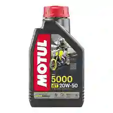 Aceite Lubricante Moto Motul 5000 4 Tiempos 20w 50 X 1/4