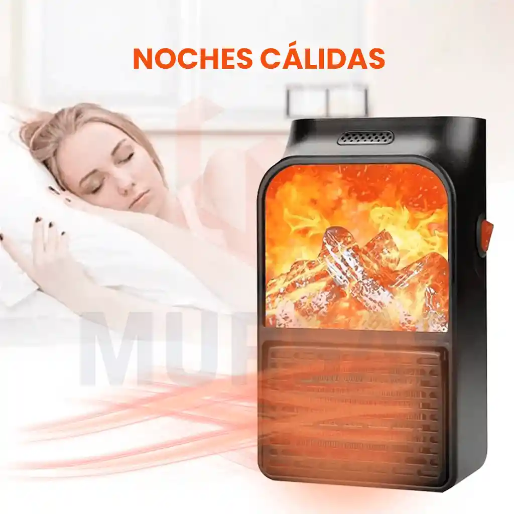 Calentador Eléctrico De Aire Mini Para Oficina Y Hogar