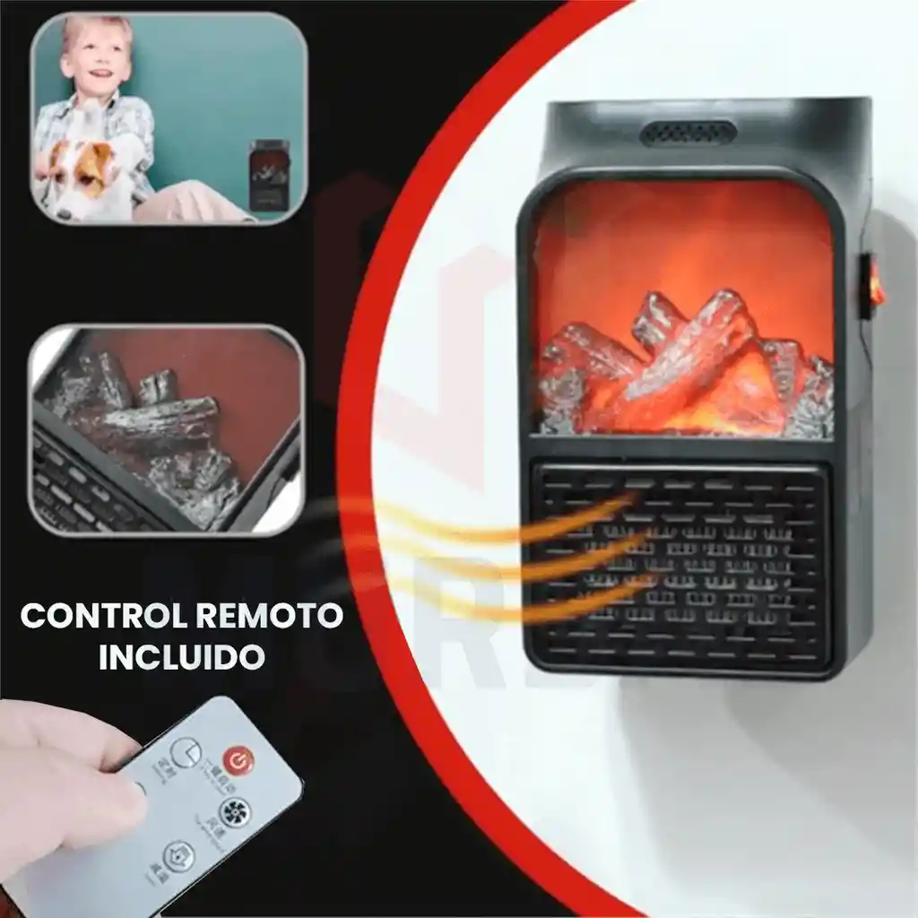 Calentador Eléctrico De Aire Mini Para Oficina Y Hogar