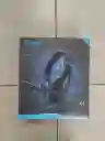 Audifonos Con Cable Diadema Negra Con Azul Komc