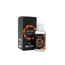 Lubricante Erotic Hot Gel 30 Ml Gel Caliente Lubricante Íntimo Anal Y Vaginal Con efecto calor