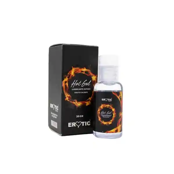 Lubricante Erotic Hot Gel 30 Ml Gel Caliente Lubricante Íntimo Anal Y Vaginal Con efecto calor