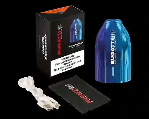 Bugatti Spaceship 7,000 Puffs Blue Gummy