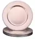 Plato De Carga O Plato Base 33 Cms Oro Rosa