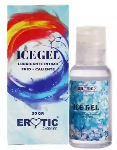 Erotic Sense Ice Gel 30 Gr Lubricante Íntimo Frío Y Caliente Para Penetración Anal Y Vaginal Lubricante sensación frío