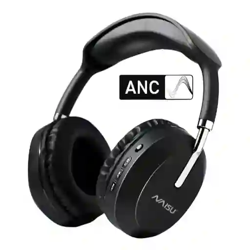 Audífonos Diadema Cancelación Activa De Ruido Anc Naisu anc-08