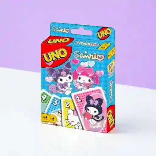 Juego De Cartas Uno Sanrio Hello Kitty, Kuromi My Melody Edicion Especial!