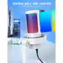 Fifine A8 Micrófono Dinámico Gamer Rgb Color Blanco