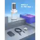 Fifine A8 Micrófono Dinámico Gamer Rgb Color Blanco