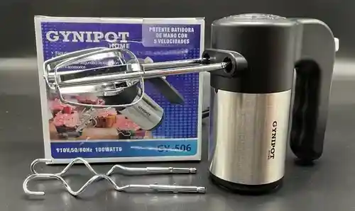 Batidora Manual 5 Velocidades Gynipot De 100 Watts