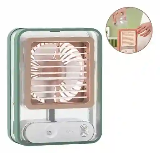 Ventilador Con Aire Acondicionado Portátil Led De 600 Ml