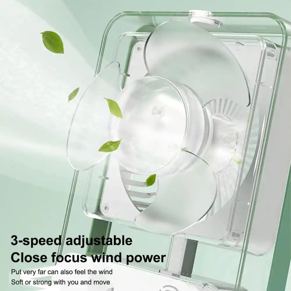 Ventilador Con Aire Acondicionado Portátil Led De 600 Ml