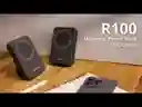 Adata R100, Power Bank 10000mah, Carga Inalámbrica Magnética Color Negro