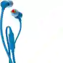Audifonos Jbl T110 Corder-in-ear Azul