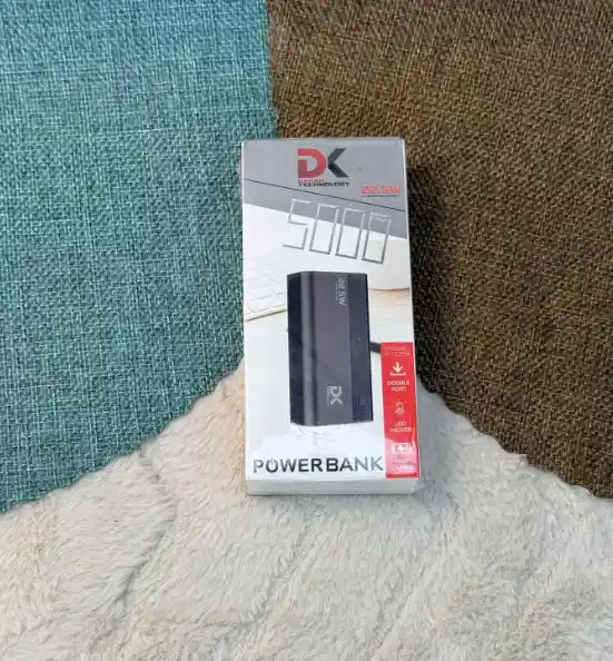 Power Bank Carga Rápida 5.000mah / 22.5w / Dk