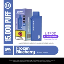 Pod Lit Frozen Blueberry 15000 Puffs 5%