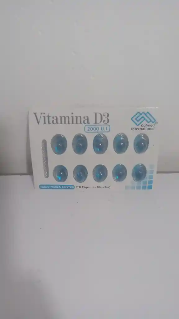 Vitamina D3 2000 Ui X 10 Caps