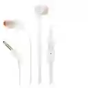Audifonos Jbl T110 Corder-in-ear Blanco