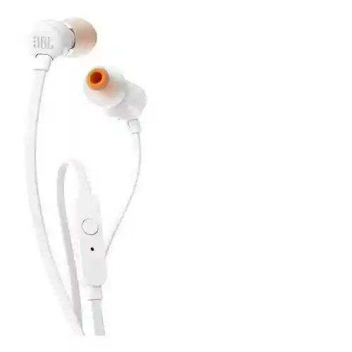Audifonos Jbl T110 Corder-in-ear Blanco