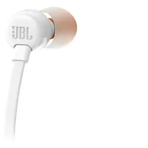 Audifonos Jbl T110 Corder-in-ear Blanco