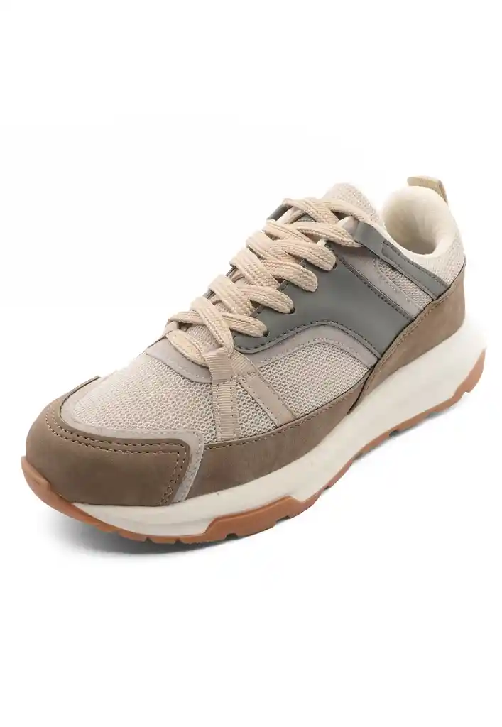 Tenis Hombre Beige Talla 40 Tellenzi 517