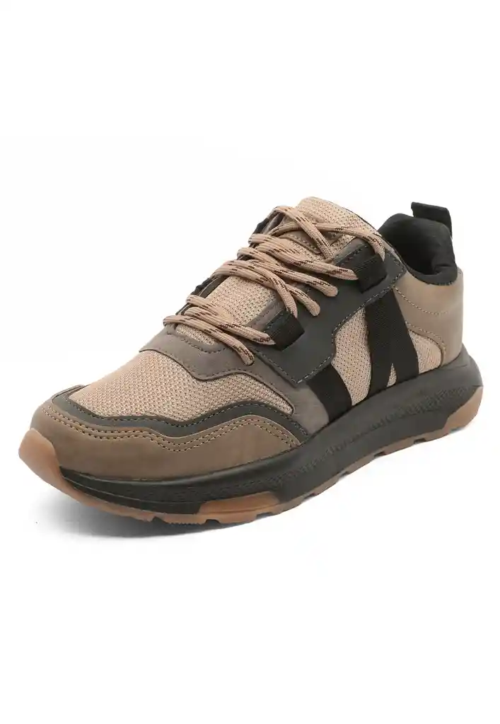 Tenis Hombre Beige Talla 38 Tellenzi 505