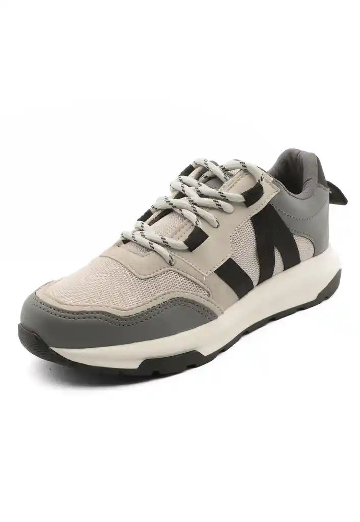 Tenis Hombre Gris Talla 37 Tellenzi 505