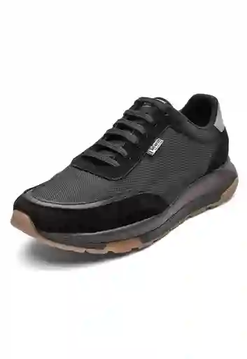 Tenis Hombre Negro Talla 41 Tellenzi F-2945