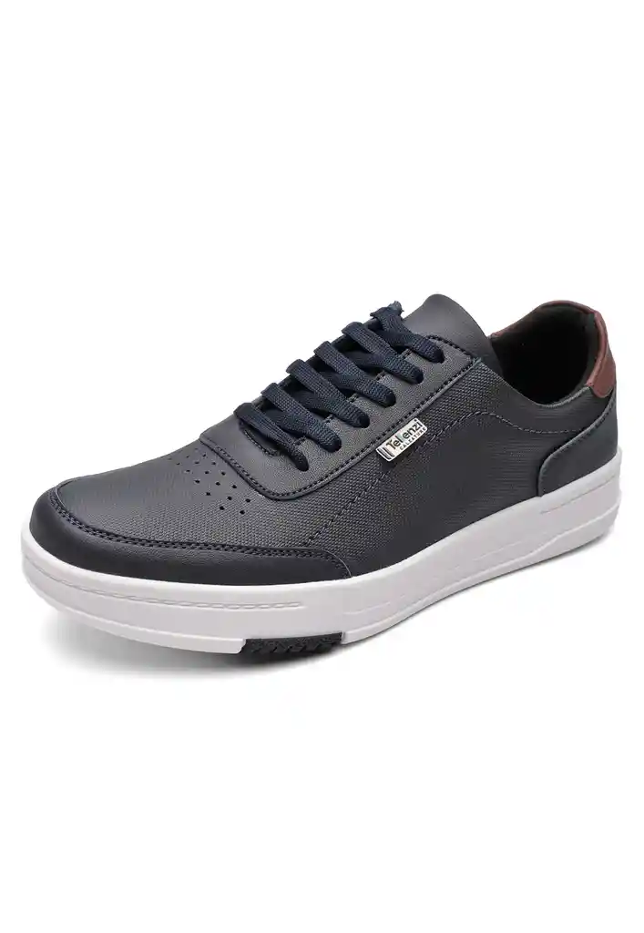 Tenis Hombre Azul Talla 38 Tellenzi F-2945