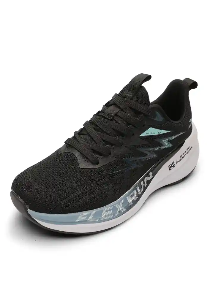 Tenis Running Hombre Negro Talla 39 Tellenzi H-051