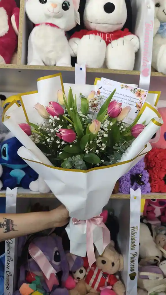 Bouquet Tulipanes