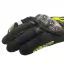 Guantes Cuero Moto Proteccion Carbono Alp Smx Termico Tactil