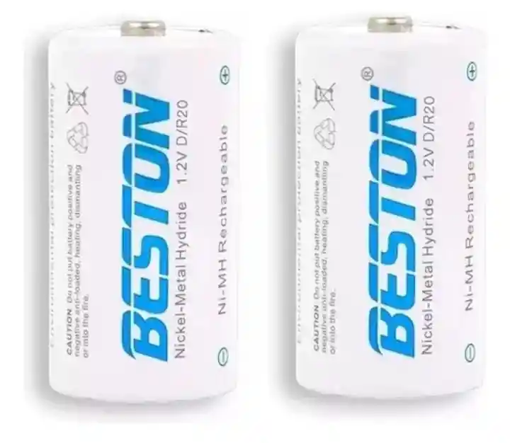 Pila D Beston Recargable X 2