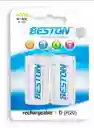 Pila D Beston Recargable X 2