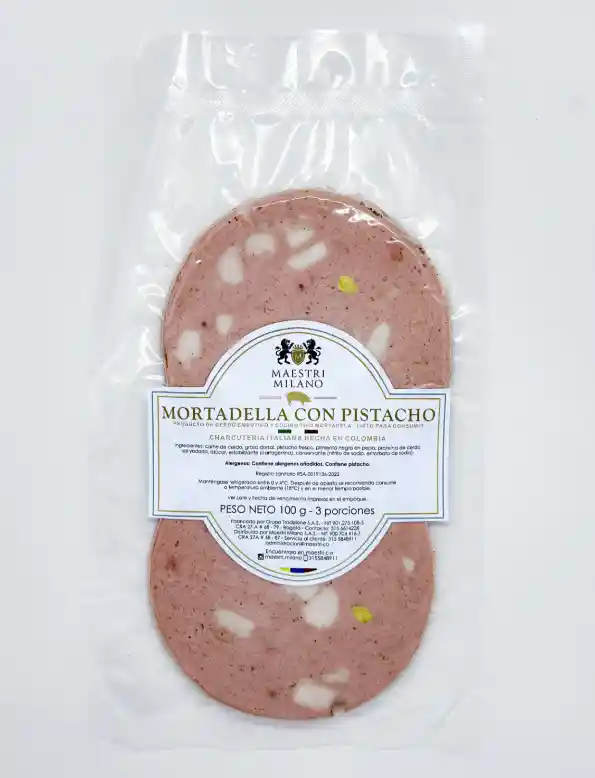 Mortadella Con Pistacho 100g