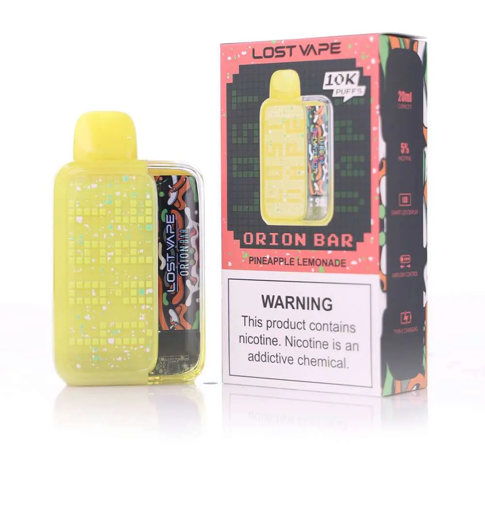 Vaper Orion Bar 10k Pineapple Lemonade - Rappi Vaper Orion Bar 10k Pineapple Lemonade - Rappi