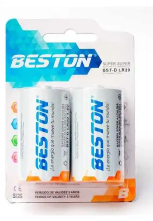 Pila Beston Tipo C Super Alkalina X2