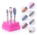 Kit De Brocas Puntas Fresa Acero Tungsteno Drill Pulidor Uña