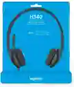 Auriculares Logitech H340, Usb Micrófono Con Supresión Ruido