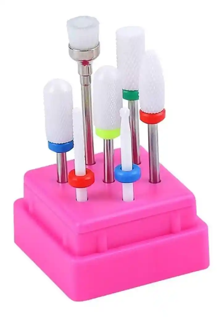 Puntas Ceramica De Drill De Uñas Broca Fresa Pulidor