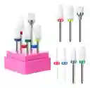 Puntas Ceramica De Drill De Uñas Broca Fresa Pulidor