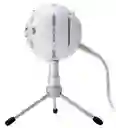 Micrófono Blue Snowball Ice Condensador Cardioide Color Blancos
