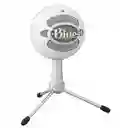 Micrófono Blue Snowball Ice Condensador Cardioide Color Blancos