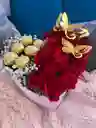 Caja De Corazón Con Rosas Y Chocolates Regalos Sorpresas Cumpleaños Dia De La Novia Dia De Amor Y Amistad Dia De La Mujer Aniversario