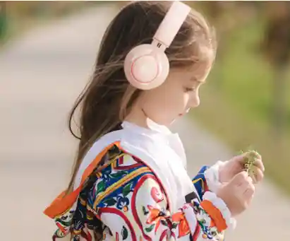 Auriculares Alámbricos Para Niños Con Micrófono Y Tecnología De Limitación De Volumen