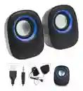 Mini Parlantes Para Pc Celular Notebook Ysd-1024 Usb Directo