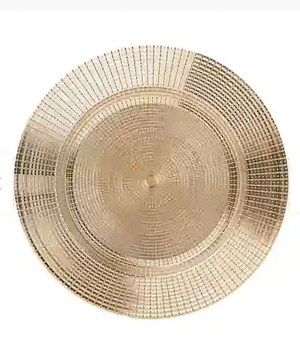 Plato Base 33 Cms, Bandeja Plástica De Carga