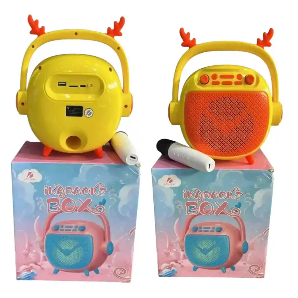 Parlante Kts 1686 Karaoke Box Para Niños