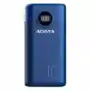 Adata P10000qcd Power Bank 10000mah Multi Carga Rápida, Azu